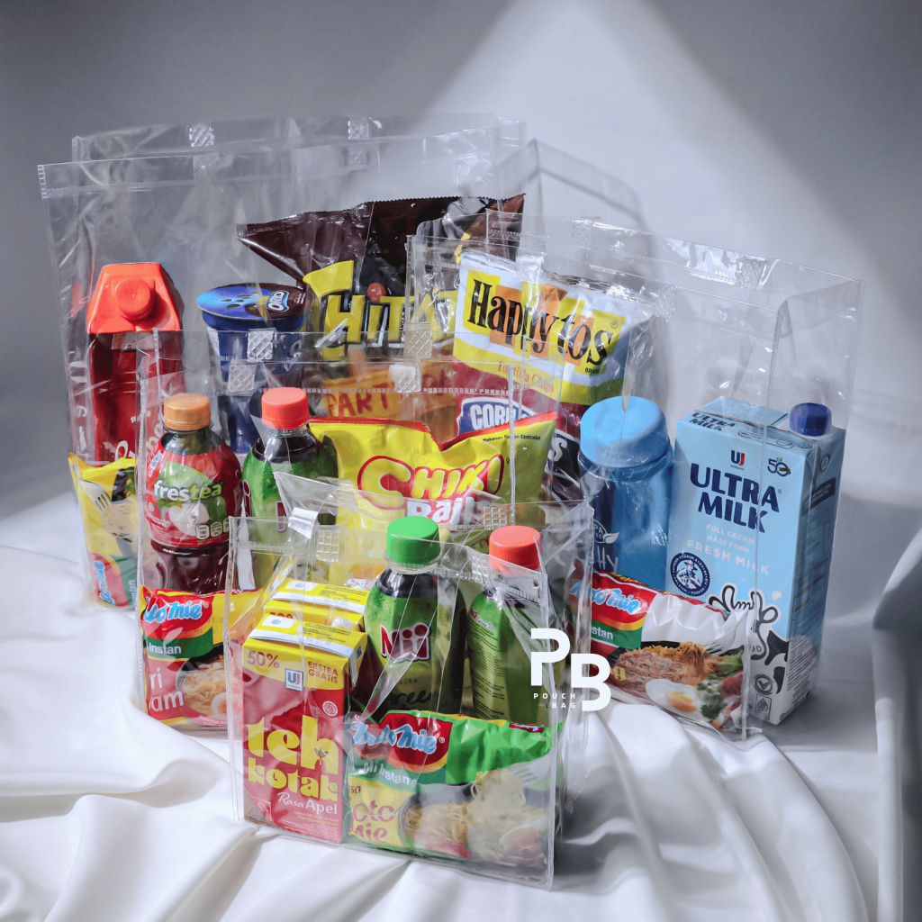 

Tas MIka Goodiebag Transparan Bening Murah