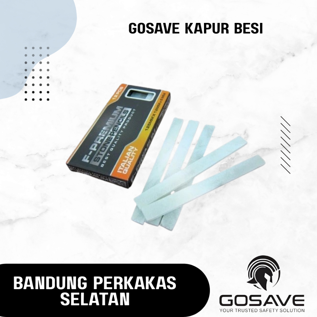 

GOSAVE Kapur Besi - Premium Stone Pencil Pencils
