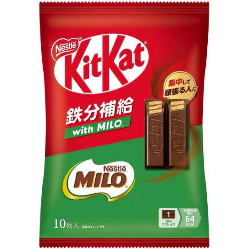 

Kit Kat Special Milo / Kit Kat Jepang Milo / Milo Kitkat / Kitkat jepang / Coklat Kitkat / Coklat Premium / Coklat Milo Kitkat