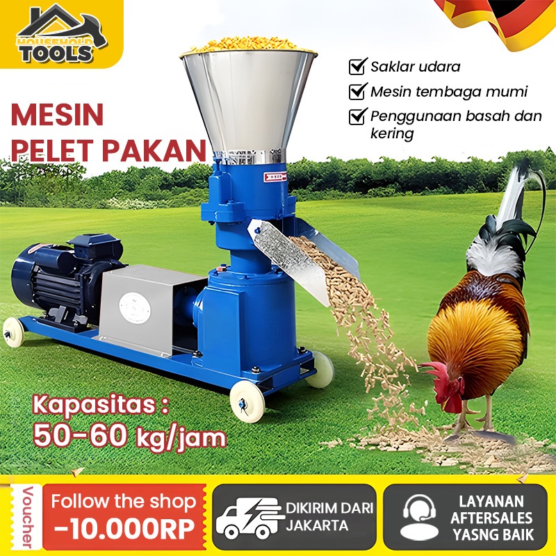 Mesin pelet pakan/Mesin pakan pelet besar 220V /Mesin Cetak Pelet Vertikal Jumbo/mesin pelet/mesin p