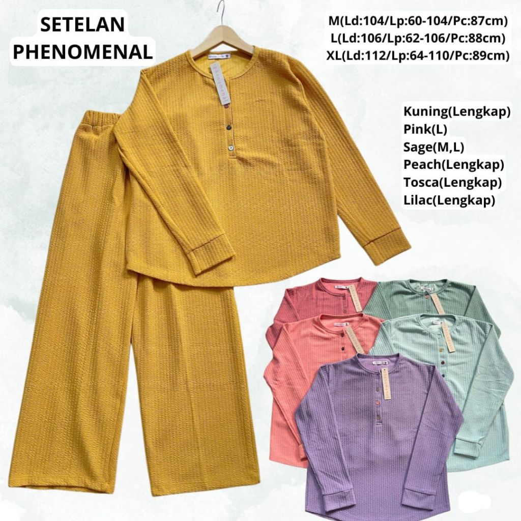 SETELAN PHENOMENAL WAFFLE ORIGINAL