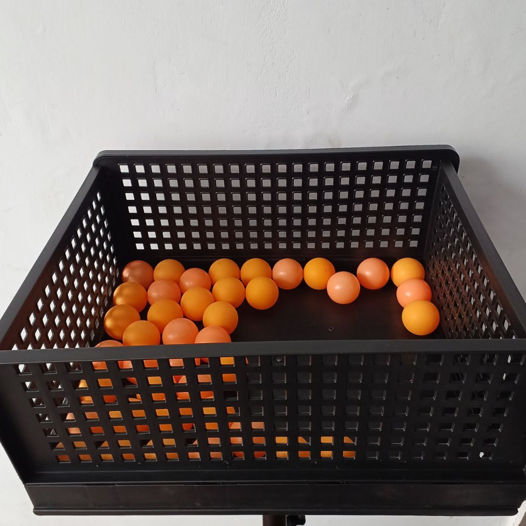 Stand Keranjang Ball Bola Pingpong Tenis Meja Table Tennis Foldable Lipat