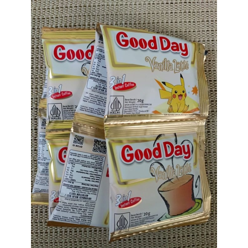 

MURAH GOOD DAY VANILLA LATTE (1 RENCENG ISI 10)