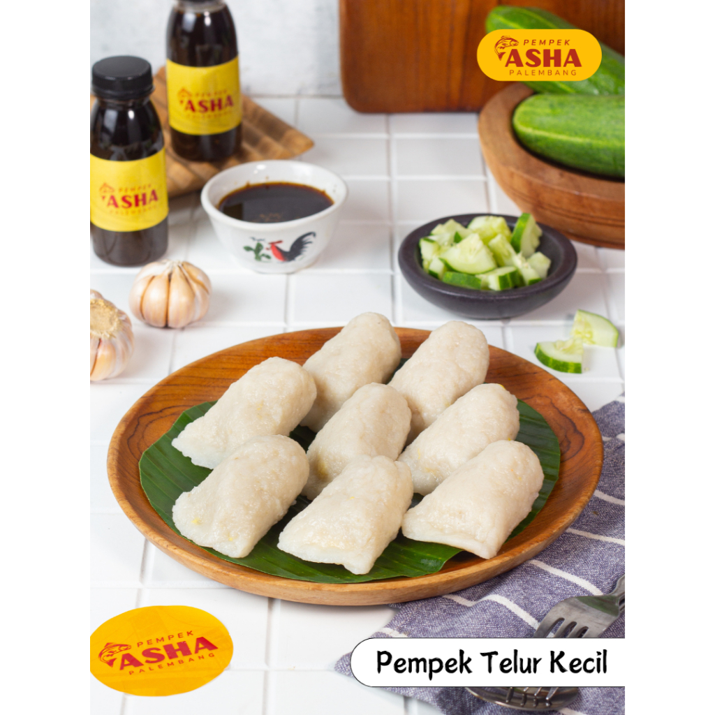 

Pempek Asha - Pempek Telur Kecil 10pcs Asli Palembang / Pempek Ikan Premium