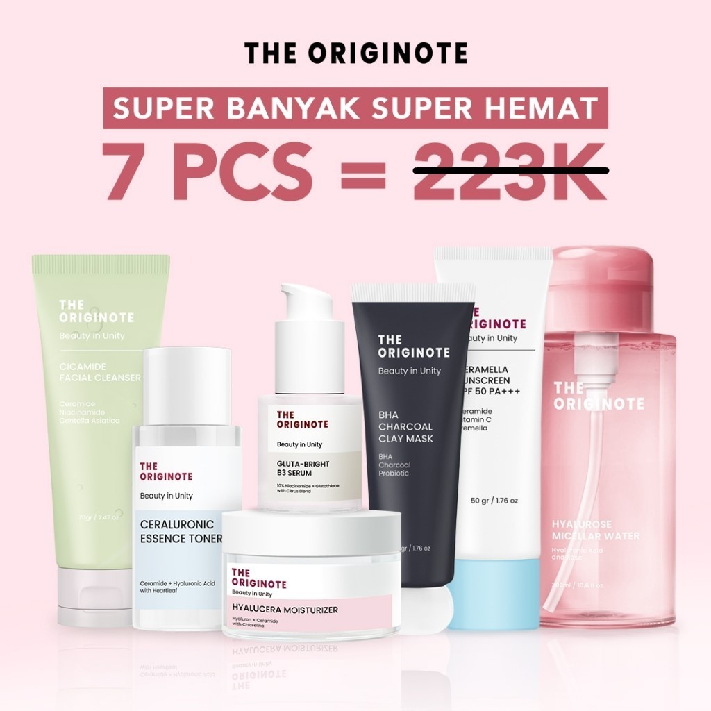 PAKET SPECIAL BUNDLE 7in1 The Originote Skincare