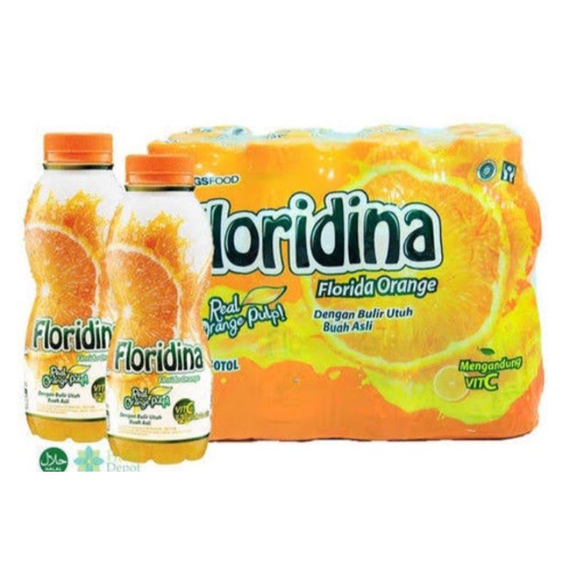 

FLORIDINA Orange Minuman Siap Minum Botol 350ML - 1 Karton