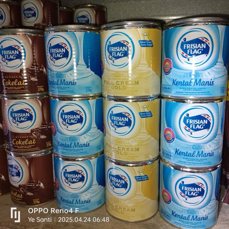 

Susu Bendera Frisian Flag 370g