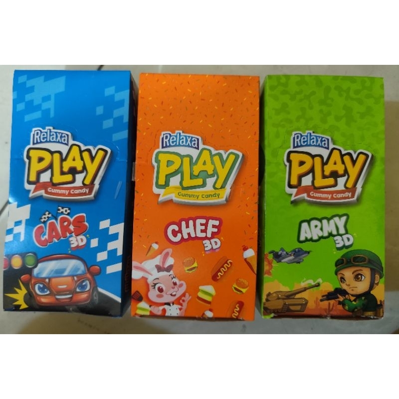 

Relaxa Play Gummy Candy 10 gr x 12 Bungkus
