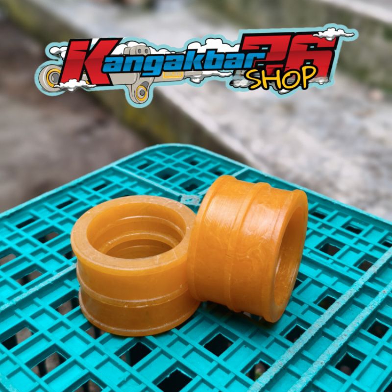 KARET INTAKE MANIPOL TEFLON KUNING PWK AS 33/35