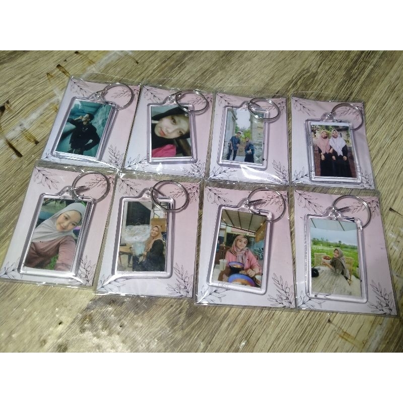gantungan kunci insert paper