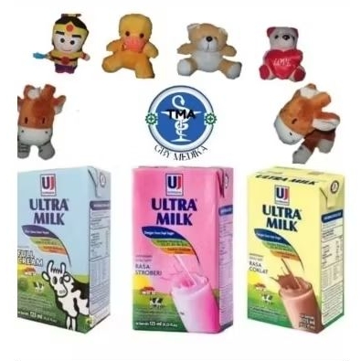 

Ultra Milk Ultra Jaya 125ml Full Cream Strawberry Coklat 1 dus isi 40 pc