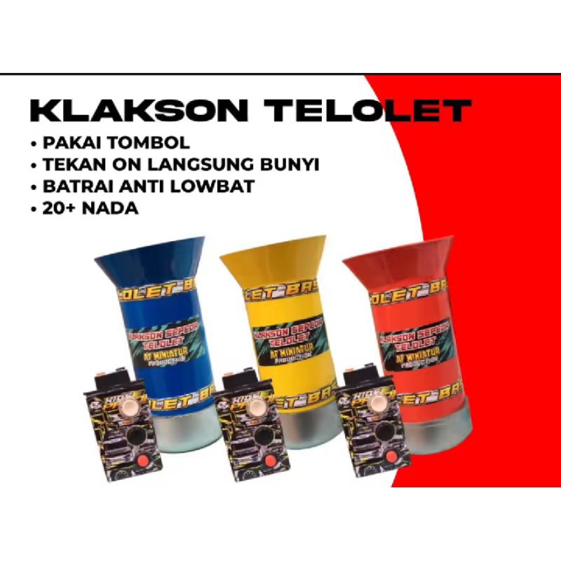 KLAKSON SEPEDA/KLAKSON SEPEDA TELOLET/KLAKSON SEPEDA BASURI/KLAKSON TELOLET