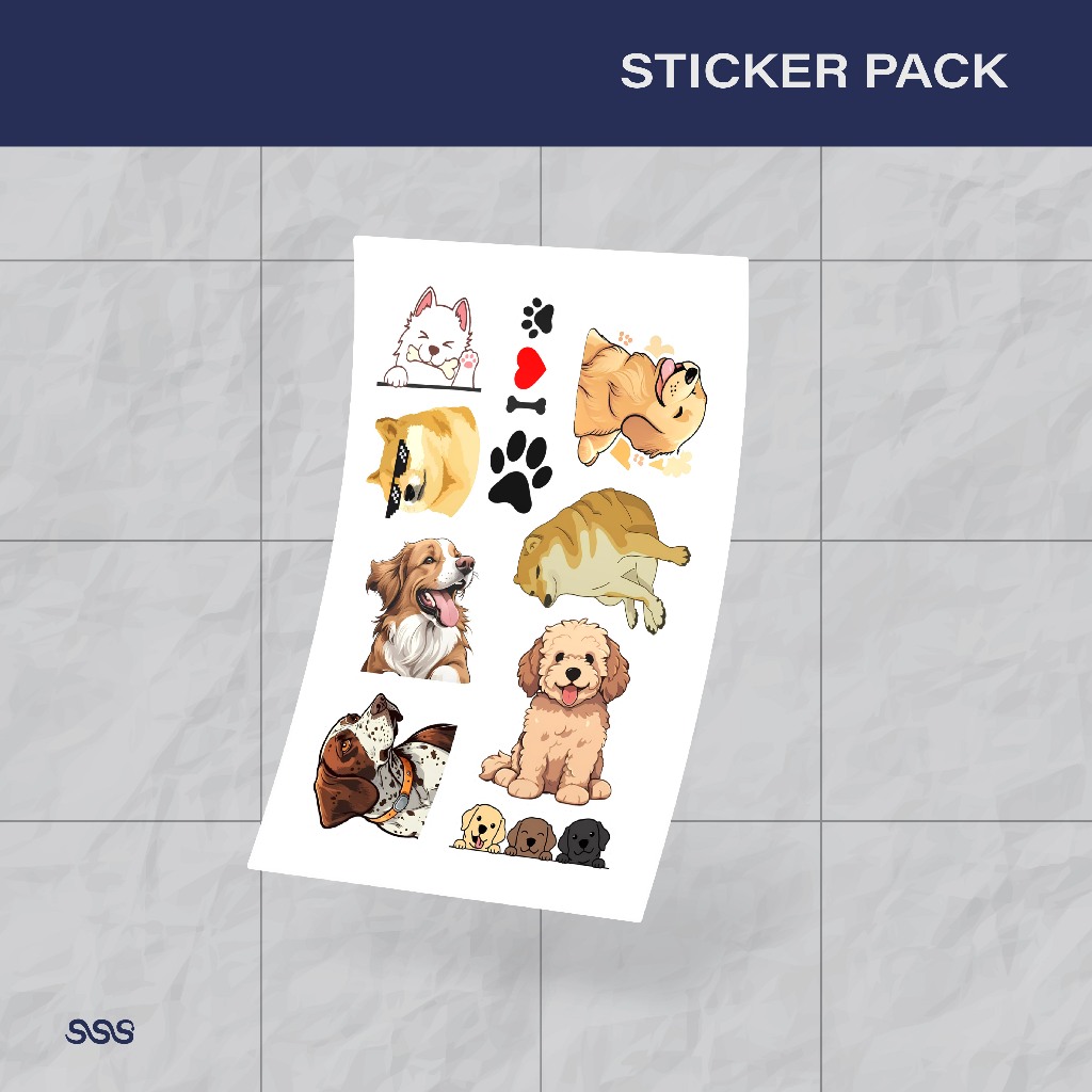 

STICKER ANJING / STICKE RPACK AESTHETIC 030