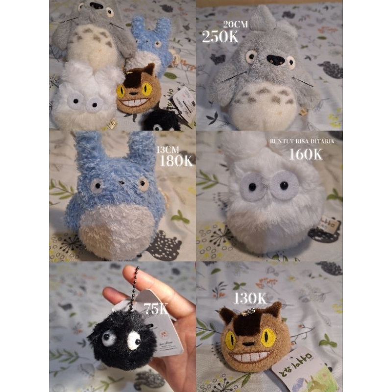DOLL TOTORO GHIBLI ORIGINAL