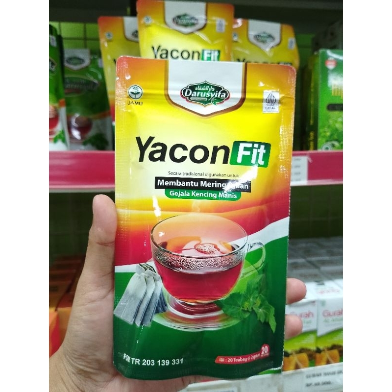 

Teh Celup Yacon Fit Darusyifa Teh Celup Yakon Herbal untuk Diabetes Kencing Manis Yaconfit
