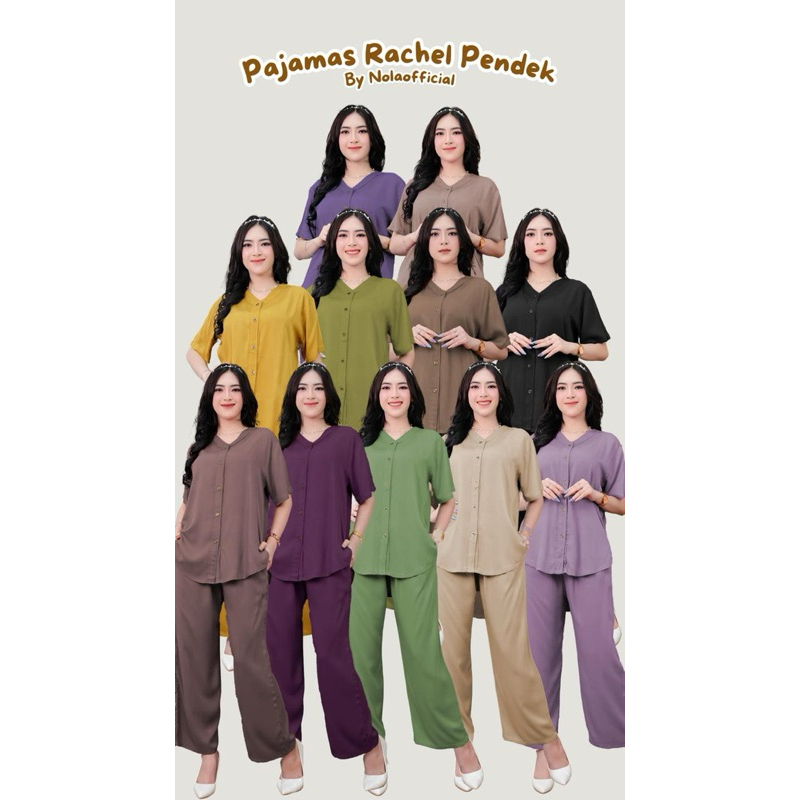 one set polos lengan pendek