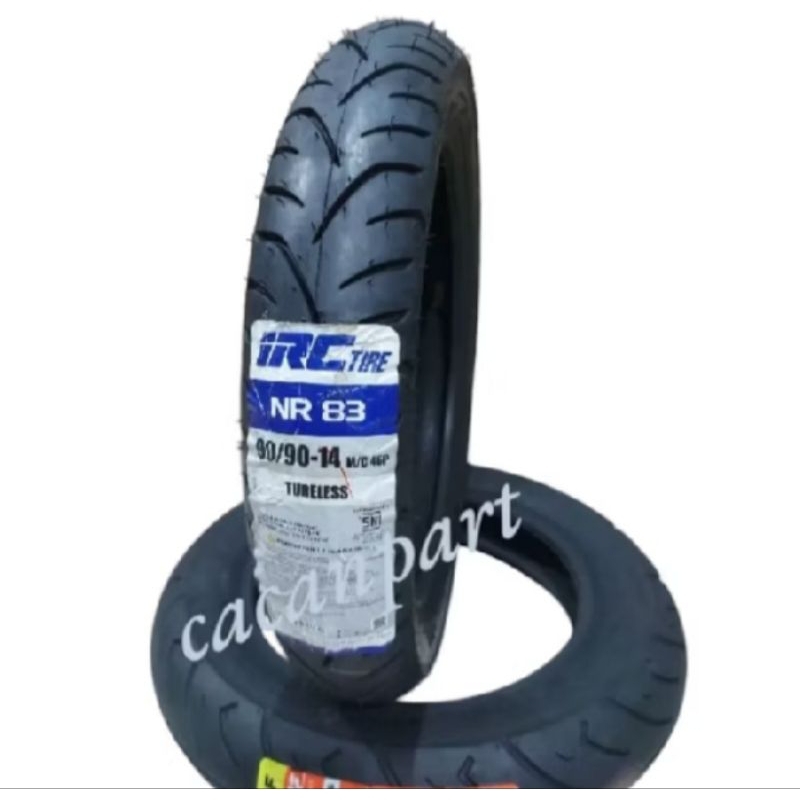 Ban belakang tubles irc nr83 ukuran 90/90-14 Ban belakang vario beat fi spacy ring 14 original irc