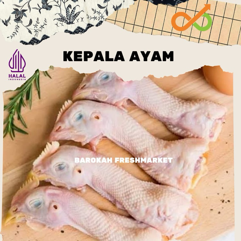 

Kepala Ayam 1 Kg