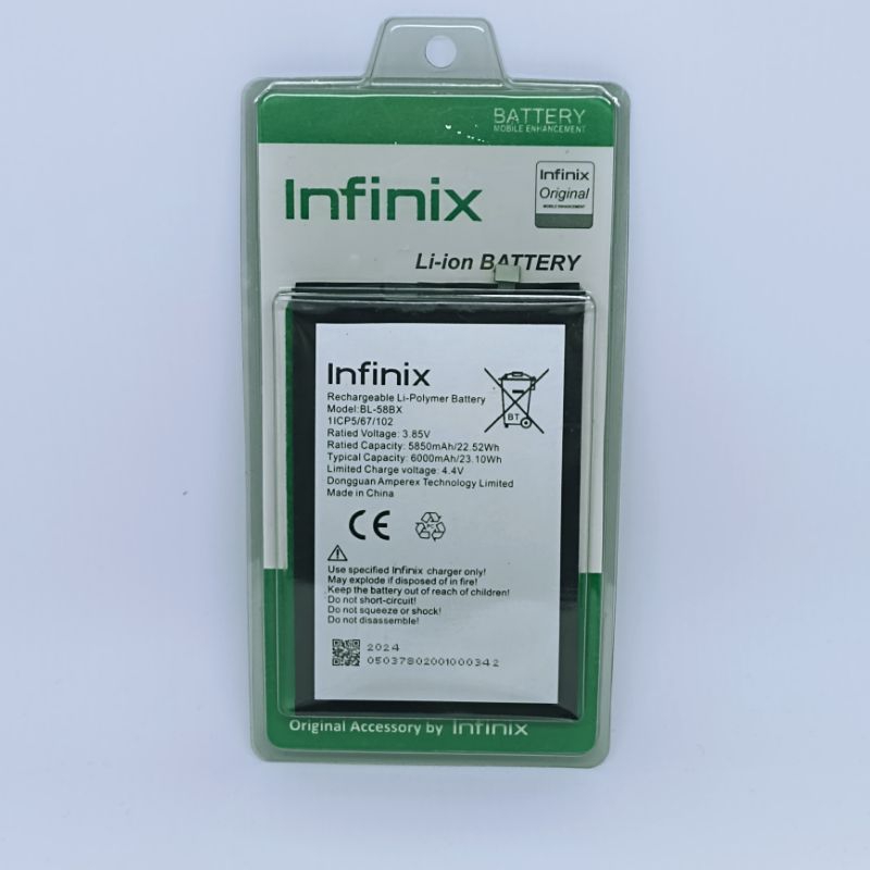 BATRAI BATRE INFINIX HOT 9 PLAY ORIGINAL