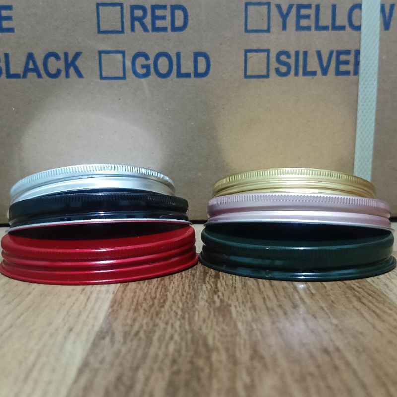 TUTUP TOPLES BAHAN ALMUNIUM VARIAN WARNA
