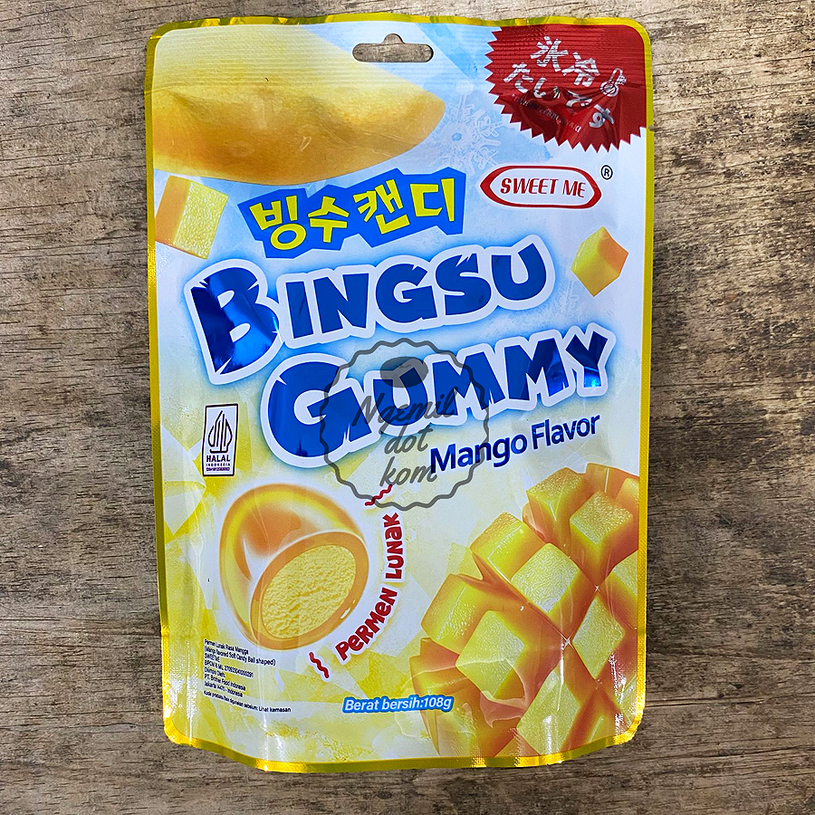 

BINGSU GUMMY MANGO / PERMEN LUNAK RASA MANGGA / CANDY JELLY MANGGA