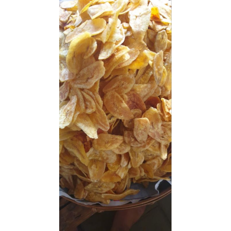 

Kripik pisang Gurih Asin, mmanis Dan Ori