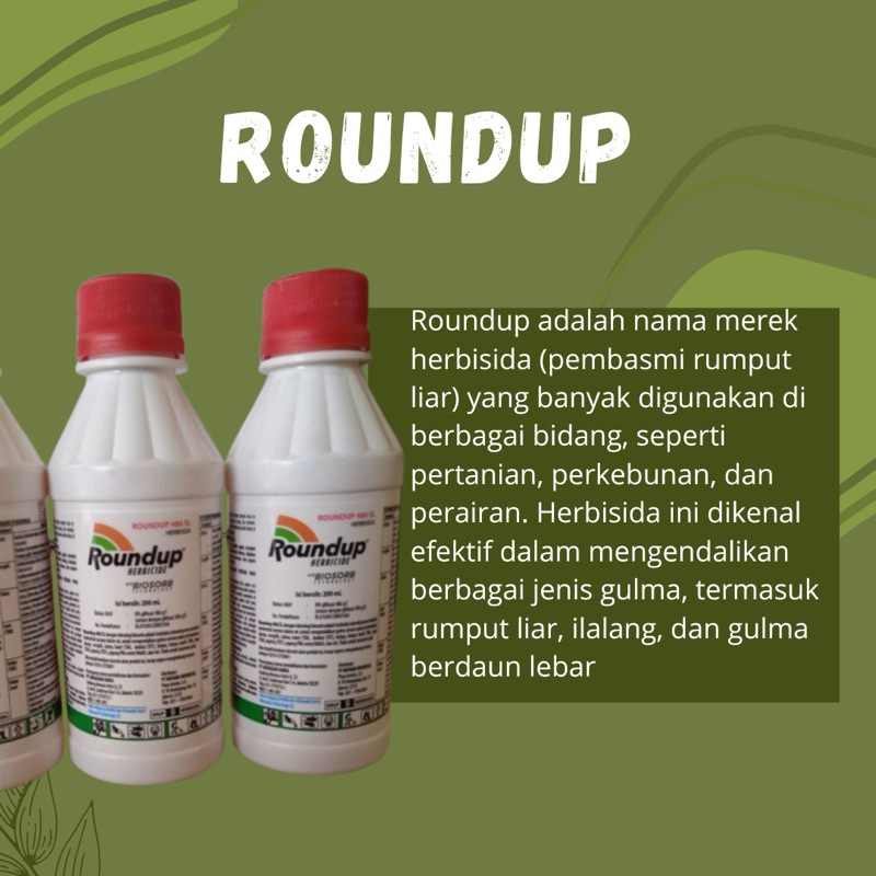 ROUNDUP KECIL/OBAT RUMPUT/HERBISIDA
