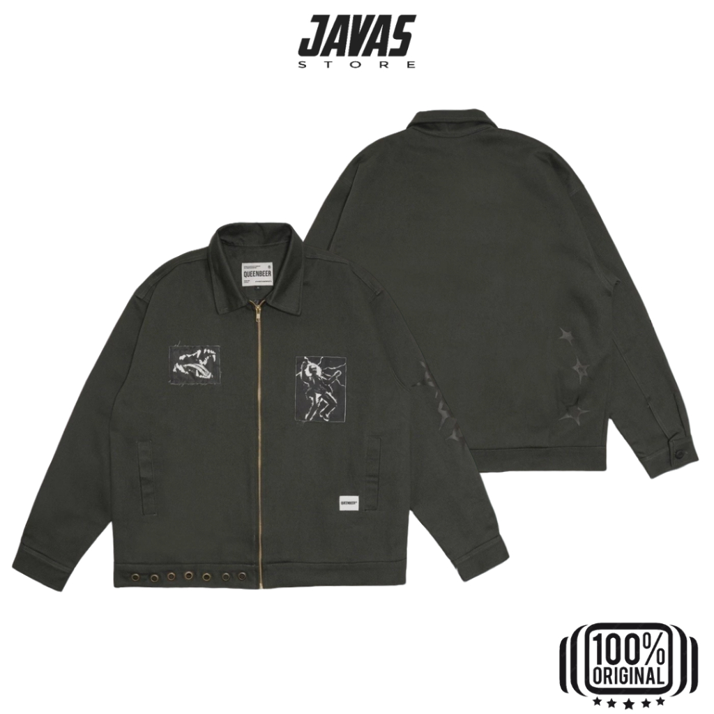 Jaket Queenbeer Original Work Jacket 444