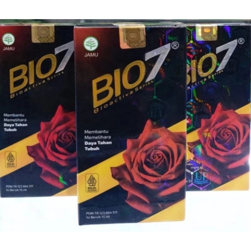 

(TERBARU) Obat Herbal Jamu tetes Bio7 Asli Original 100% AMPUH