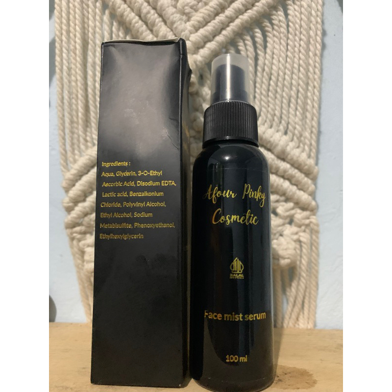 FACE MIST DNA Salmon | AFOUR PINKY COSMETIK | Skin Barier Rusak | Menenangkan Kulit wajah | Meregena