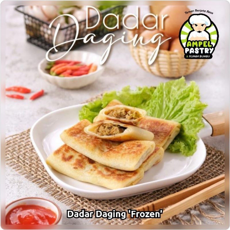 

Dadar Daging 'Frozen / Beku' KHUSUS GOJEK - GRAB