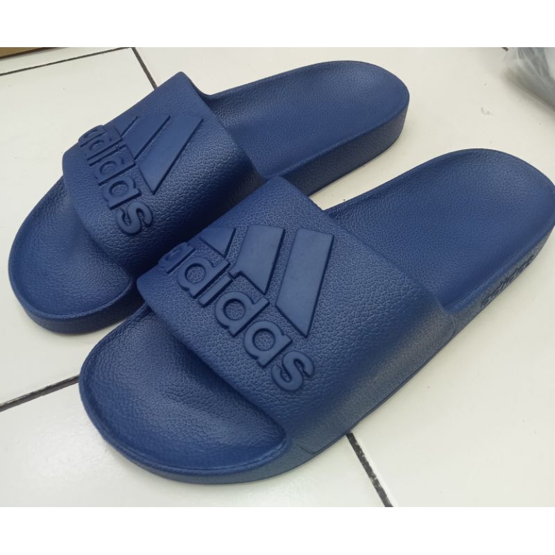 Adidas Sandal Hitam Pria / sandal Adidas slide / sandal karet pria / sandal cowok