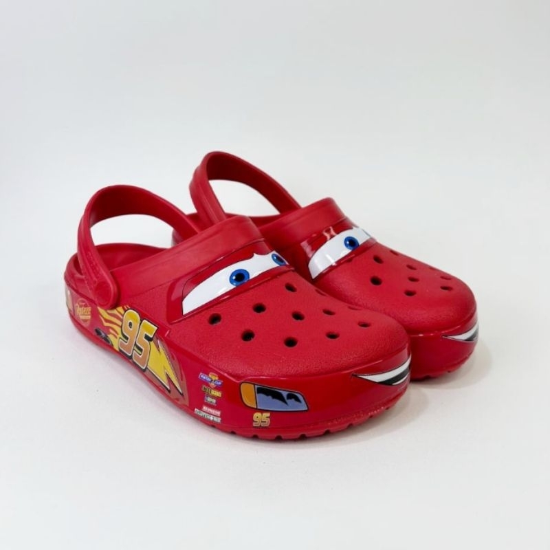 SANDAL CROCS CARS MCQUEEN DEWASA