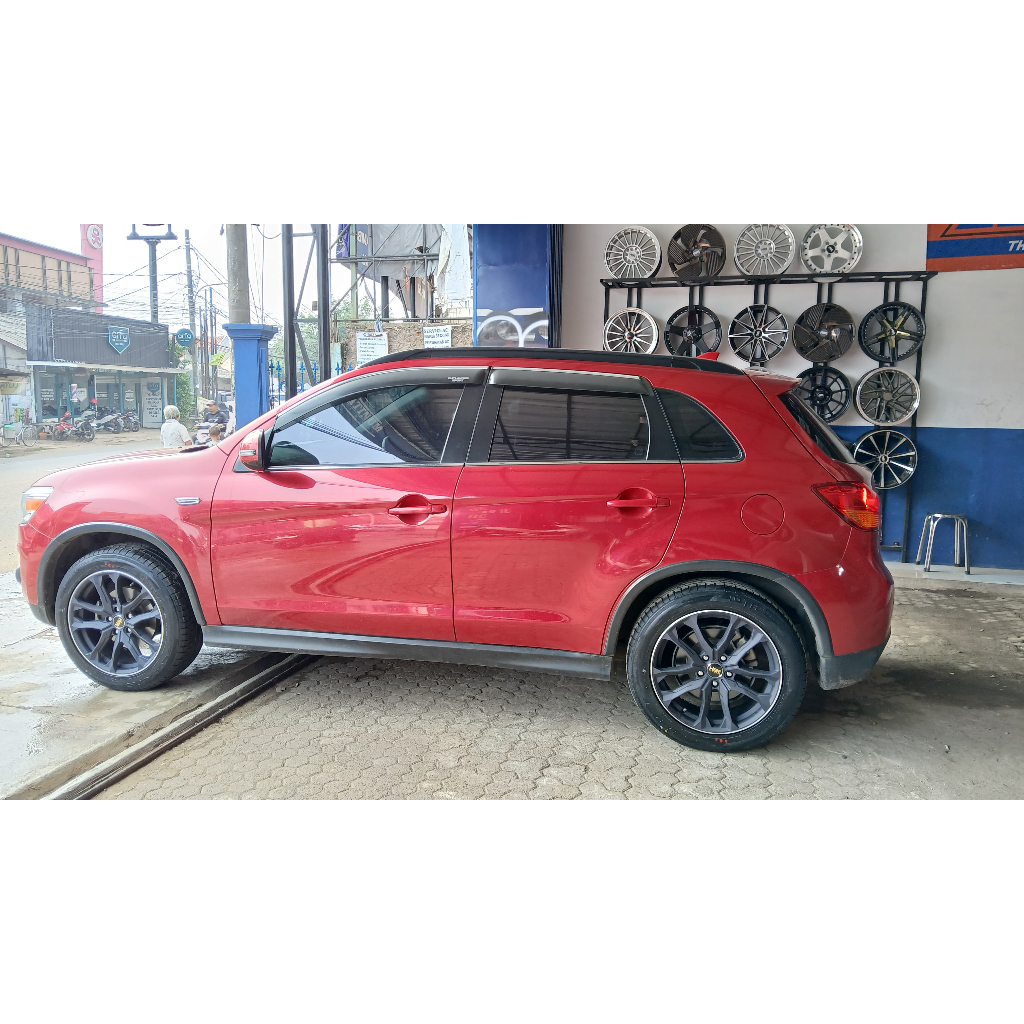 PAKET VELG PLUS BAN ACCELERA 225 55 R18 UNTUK MOBIL OUTLANDER USE VELG HSR WANGON RING 18