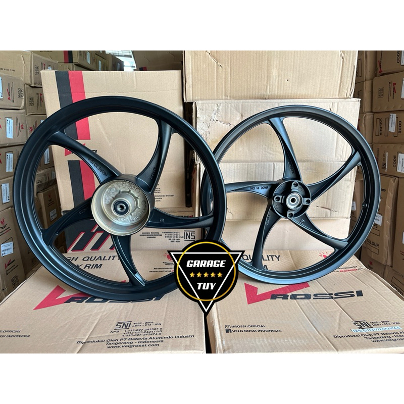 Velg racing V Rossi hawk palang 5 Honda supra fit new ring 17x160/185