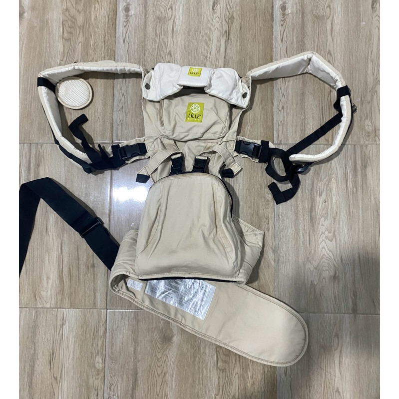 Gendongan Lillebaby SSC Hipseat 4 posisi warna cream