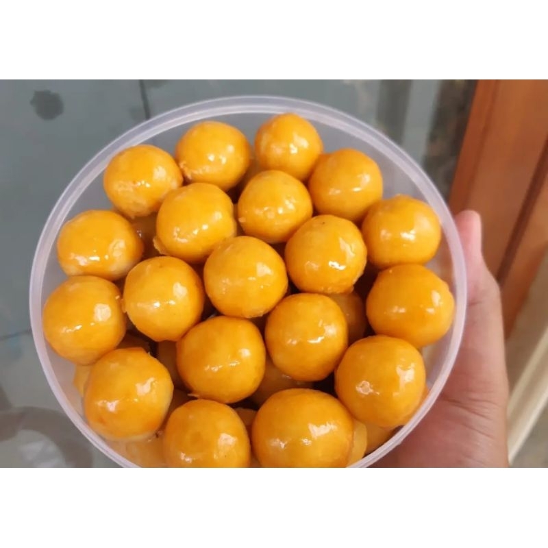 

Kue Nastar Mama Harezz - Toples 500 gram - Nanas Asli Tanpa Pengawet