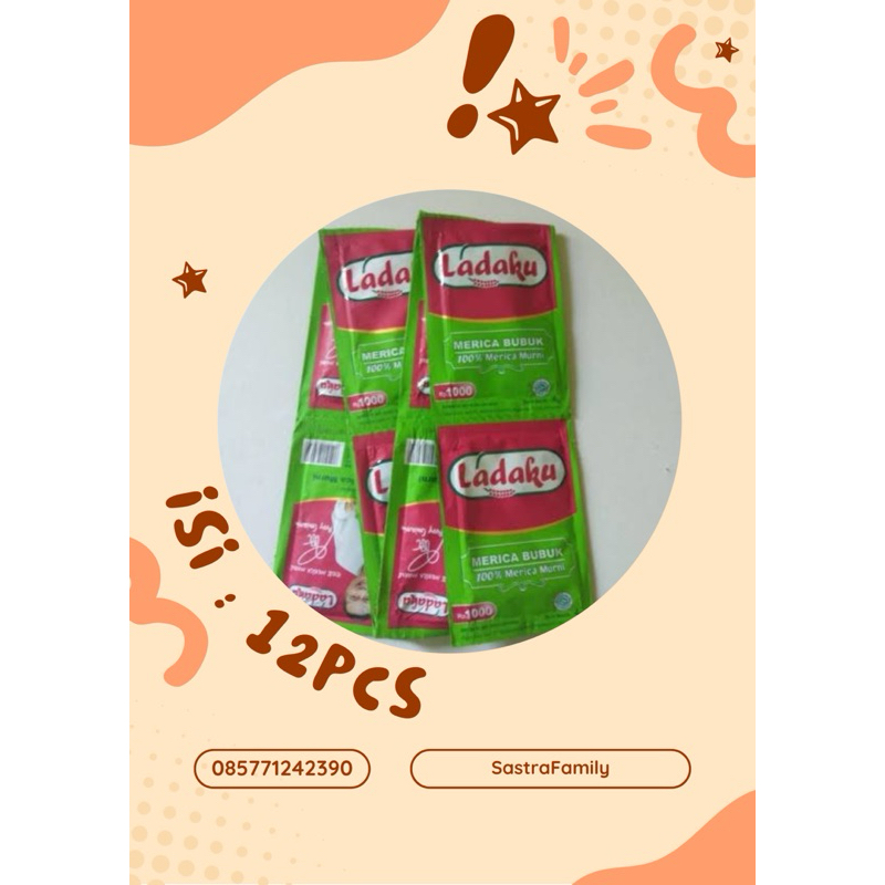

LADAKU 1RENCENG 12PCS