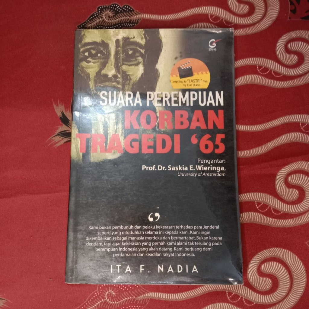 Jual Buku Suara perempuan korban tragedi '65