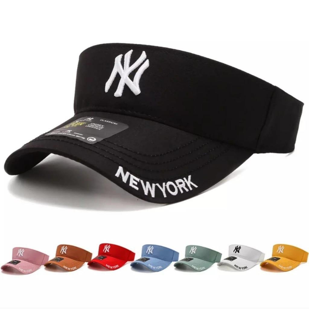 Topi Golf Zumba Olahraga Bordir NY Hat Topi Sport Lari Jogging Senam Sepeda Pria Wanita Kekinian