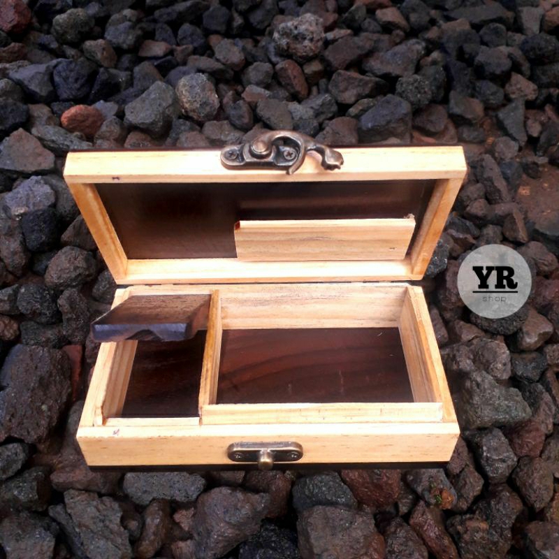 kotak lintingan kayu/box lintingan/selpen kayu/tempat lintingan kayu jati