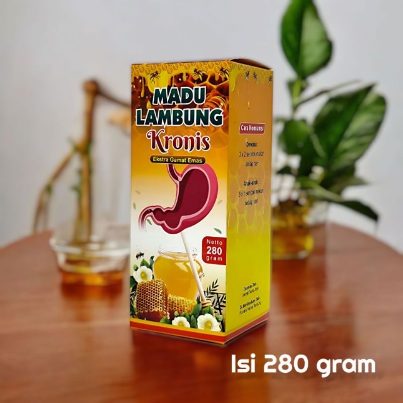

Madu Lambung kronis extra Gamat emas 280 gram