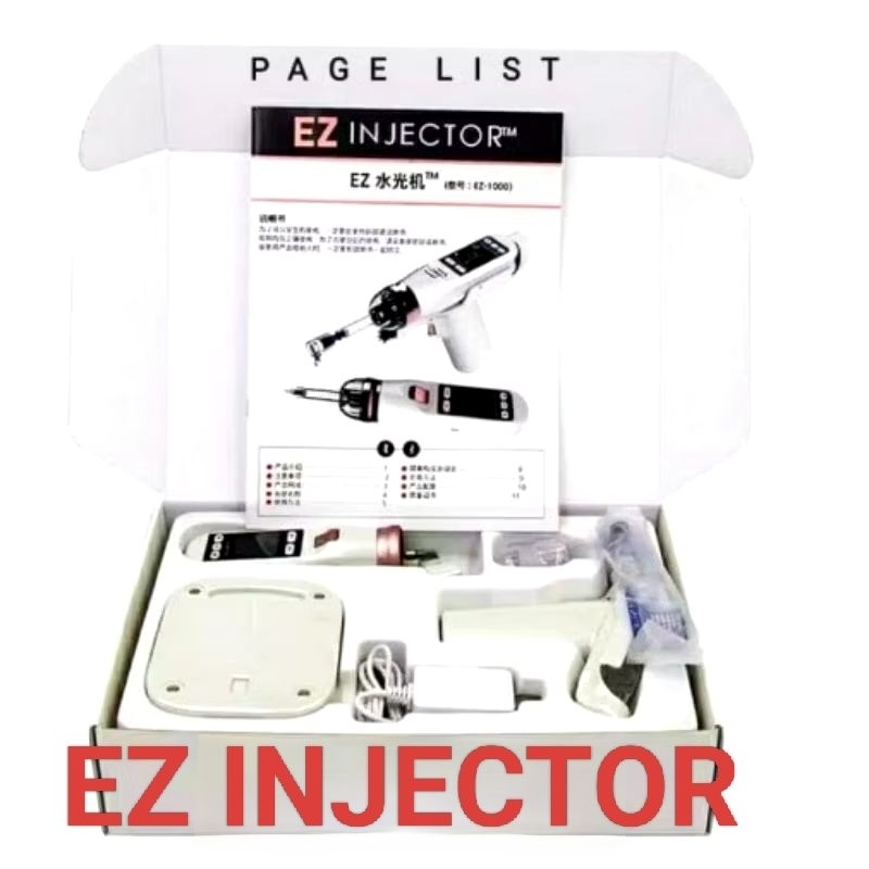 [FOREVERLOVE] mesogun ez injector alat meso mesotheraphy alat mesoterapi skin booster dna salmon whi