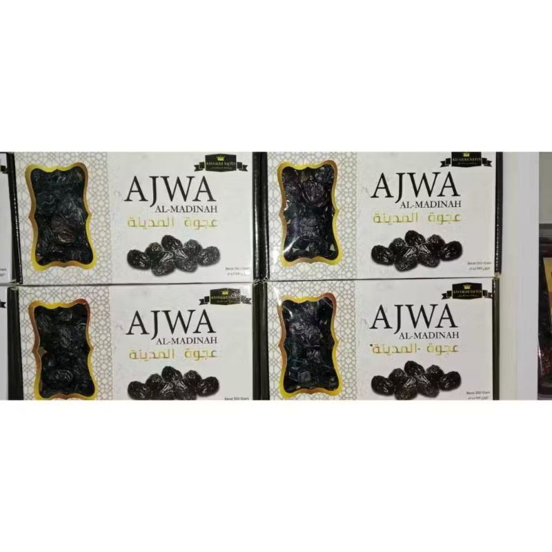 

kurma ajwa jumbo / kurma nabi super grade A oleh oleh haji dan umrah