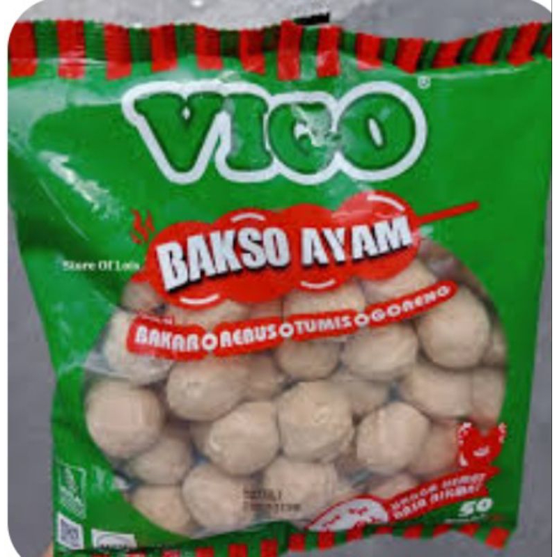 

Vigo Bakso.Ayam Isi 50 pcs