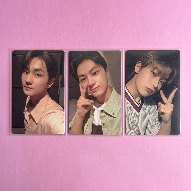 Photocard Official Enhypen Jungwon, Jay, Sunoo Fleet Japan fanclub Border Hakanai