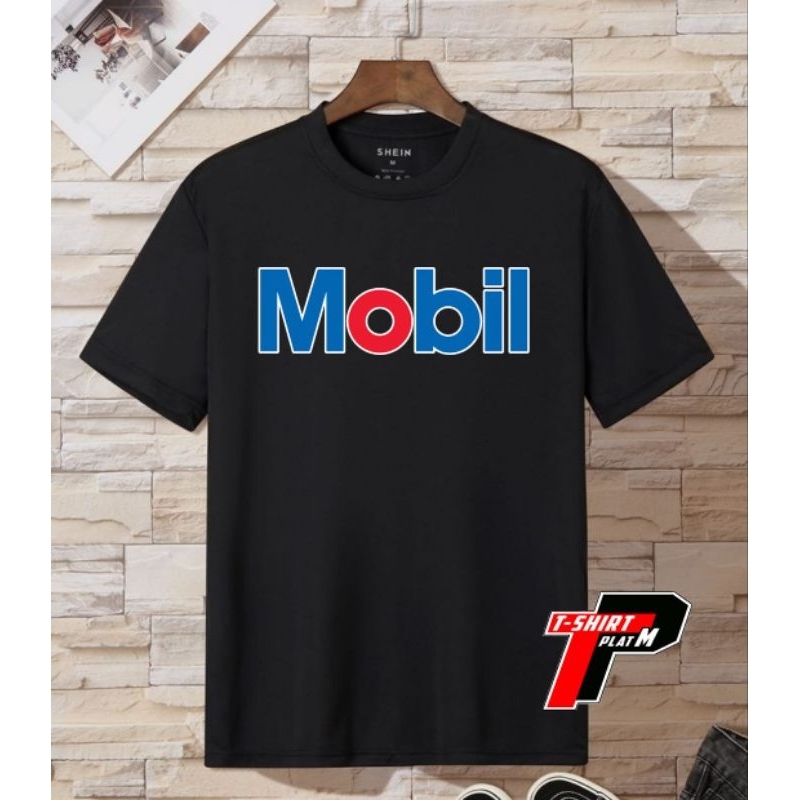 Kaos Unisex - Exxon Mobil Semi Catton 30s