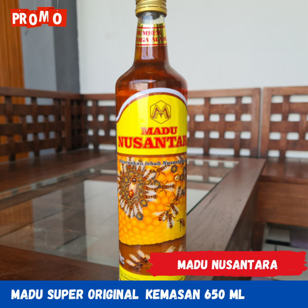 

Madu Murni Nusantara 650 ml - Madu Super Asli Berkualitas - SJY Shop Kilat
