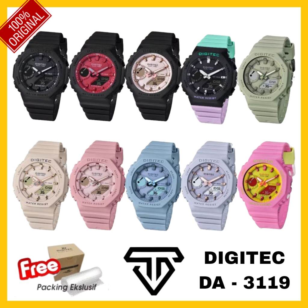 DIGITEC DA 3119 / DA-3119 / DA3119 Watch DG Jam Tangan ORIGINAL