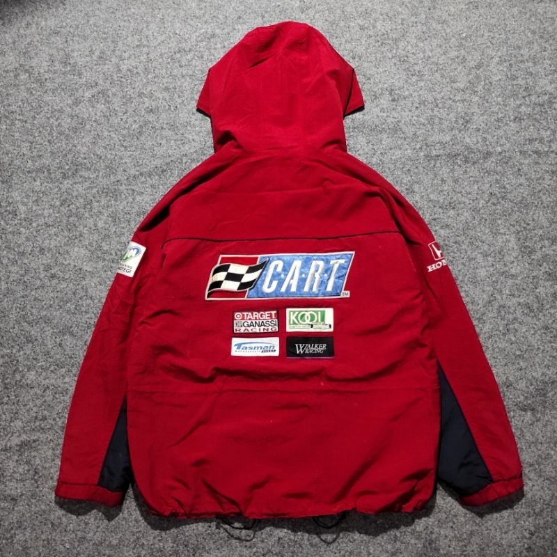JACKET RACING HONDA CART BIG LOGO VINTAGE THRIFT/SECOND